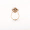 Bague 52 Bague dôme en or blanc 18k sertie de diamants taille ancienne 58 Facettes LMB-64