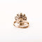 Bague 52 Bague dôme en or blanc 18k sertie de diamants taille ancienne 58 Facettes LMB-64
