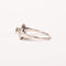 Bague 52 Art déco - Bague octogonale en or gris 18K, platine et diamants 58 Facettes LMB-251