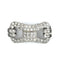 Broche Broche Art déco en or blanc 18k et diamants 58 Facettes 50427