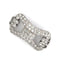 Broche Broche Art déco en or blanc 18k et diamants 58 Facettes 50427