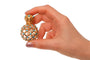 Flacon de parfum victorien français en or orné d'un treillis turquoise, vers 1860 58 Facettes 26050-0271
