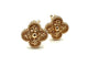 Boucles d'oreilles Van Cleef & Arpels Vintage Alhambra - Boucles d’oreilles en or rose 18K 58 Facettes VCA boucles