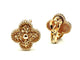 Boucles d'oreilles Van Cleef & Arpels Vintage Alhambra - Boucles d’oreilles en or rose 18K 58 Facettes VCA boucles