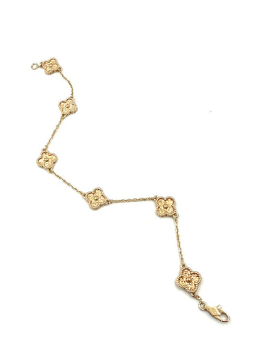 Bracelet Van Cleef & Arpels Sweet Alhambra - Bracelet en or rose 18K 58 Facettes VCA Bracelet