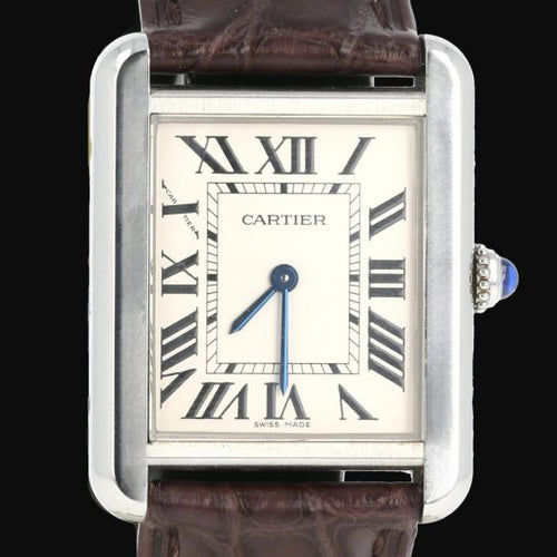 Montre Cartier Montre Tank Solo 58 Facettes MT45206