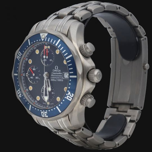 Montre Omega Montre Seamaster Diver 300M Chronograph Titan 58 Facettes MT45479