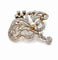 Pendentif Constantia - Broche-pendentif Art nouveau en or jaune 18k et platine, diamants 58 Facettes 212