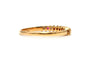 Bague 62 Bague contemporaine en or jaune 18 carats, rubis et diamants taille brillant 58 Facettes 23450