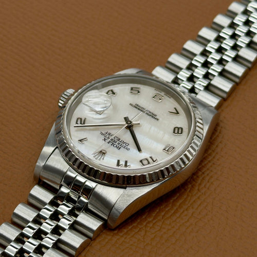 Montre Rolex Datejust 36 16234 MOP 58 Facettes 058