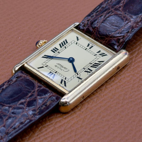 Montre Cartier Tank Must GM 58 Facettes 017