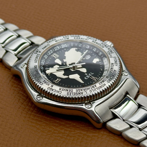 Montre Ebel Voyager 9124913 Mappemonde 58 Facettes 064