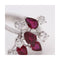 Bague Platine - Bague avec diamants et rubis en platine 950 58 Facettes UKD102947JC