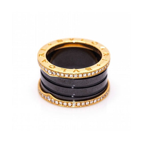 Bague Bvlgari B.zero1 - Bague en or rose 18 ct et diamants 58 Facettes UKD361634UZ
