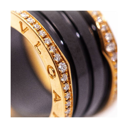 Bague Bvlgari B.zero1 - Bague en or rose 18 ct et diamants 58 Facettes UKD361634UZ