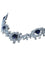 Collier Collier cocktail en or blanc, saphirs de Ceylan et diamants 58 Facettes NECK 88