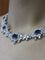 Collier Collier cocktail en or blanc, saphirs de Ceylan et diamants 58 Facettes NECK 88