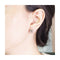 Boucles d'oreilles Boucles d’oreilles créoles - Acier 316L et diamants taille brillant 58 Facettes UKD363875SO