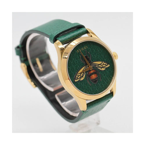 Montre Gucci G-Timeless - Montre YA1264065 en acier plaqué or jaune 58 Facettes UKD363878FJ