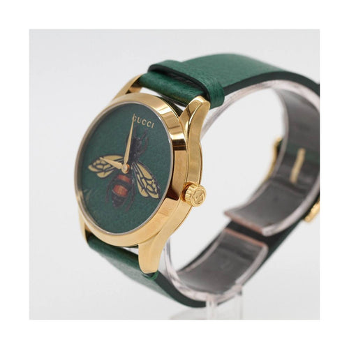 Montre Gucci G-Timeless - Montre YA1264065 en acier plaqué or jaune 58 Facettes UKD363878FJ