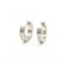 Boucles d'oreilles VETO - Boucles d'oreilles en acier avec diamants 58 Facettes UKD363914SO