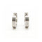Boucles d'oreilles VETO - Boucles d'oreilles en acier avec diamants 58 Facettes UKD363914SO