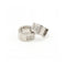 Boucles d'oreilles VETO - Boucles d’oreilles en acier 316L et diamants 0,08 ct 58 Facettes UKD363919SO