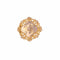 Broche Broche de col ancienne en or rose 18 carats et perle fine 58 Facettes 08-003
