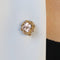 Broche Broche de col ancienne en or rose 18 carats et perle fine 58 Facettes 08-003