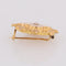 Broche Broche de col ancienne en or rose 18 carats et perle fine 58 Facettes 08-003
