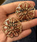 Boucles d'oreilles Boucles d'oreilles rosette en or rose 58 Facettes ME115