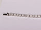 Bracelet Bracelet tennis en or blanc et diamants 58 Facettes 3188