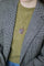 Pendentif Pendentif broche - Agate rubanée et grenats en or jaune 18 ct 58 Facettes