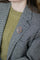 Pendentif Pendentif broche - Agate rubanée et grenats en or jaune 18 ct 58 Facettes