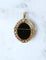 Pendentif Pendentif broche - Agate rubanée et grenats en or jaune 18 ct 58 Facettes