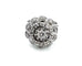 Bague 54 Bague boule en or blanc et diamants 1,25 ct 58 Facettes BAGUE BOULE DTS