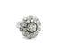 Bague 54 Bague boule en or blanc et diamants 1,25 ct 58 Facettes BAGUE BOULE DTS