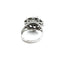 Bague 54 Bague boule en or blanc et diamants 1,25 ct 58 Facettes BAGUE BOULE DTS