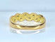 Bague 50 Bague en or jaune 18 carats sertie de diamants 58 Facettes AB680