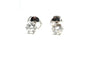 Boucles d'oreilles Boucles d'oreilles puces en or blanc 18 carats, 1,40 carat 58 Facettes 260021
