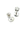 Boucles d'oreilles Boucles d'oreilles puces en or blanc 18 carats, 1,40 carat 58 Facettes 260021