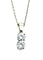 Collier Collier avec pendentif en or blanc et diamants 1 carat 58 Facettes 260020