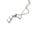 Collier Collier avec pendentif en or blanc et diamants 1 carat 58 Facettes 260020