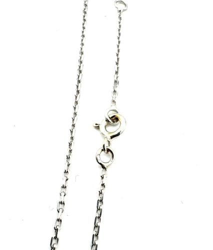 Collier Collier avec pendentif en or blanc et diamants 1 carat 58 Facettes 260020