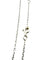 Collier Collier avec pendentif en or blanc et diamants 1 carat 58 Facettes 260020