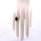 Bague 52 Bague vintage en or 18 ct avec saphir et diamants 58 Facettes AN577 '(00619)