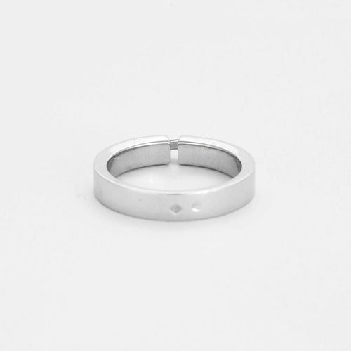 Bague 54 CHAUMET - Liens Evidence - Bague or blanc 58 Facettes 58FC21
