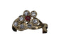 Bague 52 Bague Art Déco Rubis birman et diamants en or jaune 58 Facettes BA-3