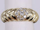 Bague 49 Bague d'inspiration Bulgari en or jaune et diamant 58 Facettes BA-1294