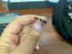 Bague 55 Bague demi alliance rubis ovales 58 Facettes BA-55